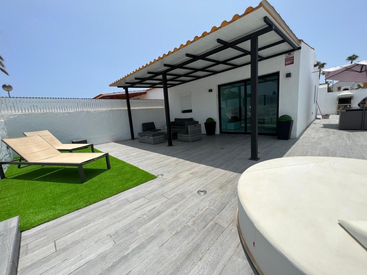 Agradable Bungalow Con Piscina Playa del Inglés Exterior foto